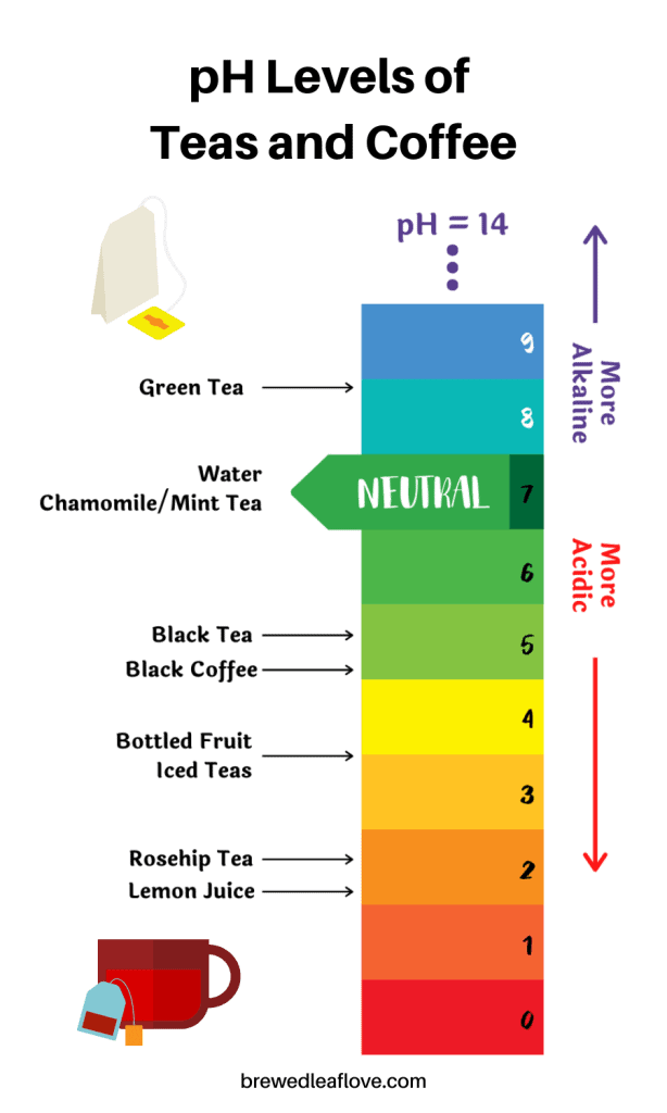 Is Tea Less Acidic Than Coffee? What's in Your Cup