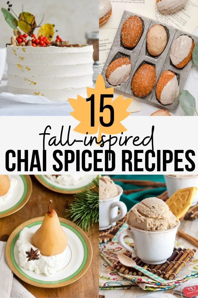 chai spiced desserts