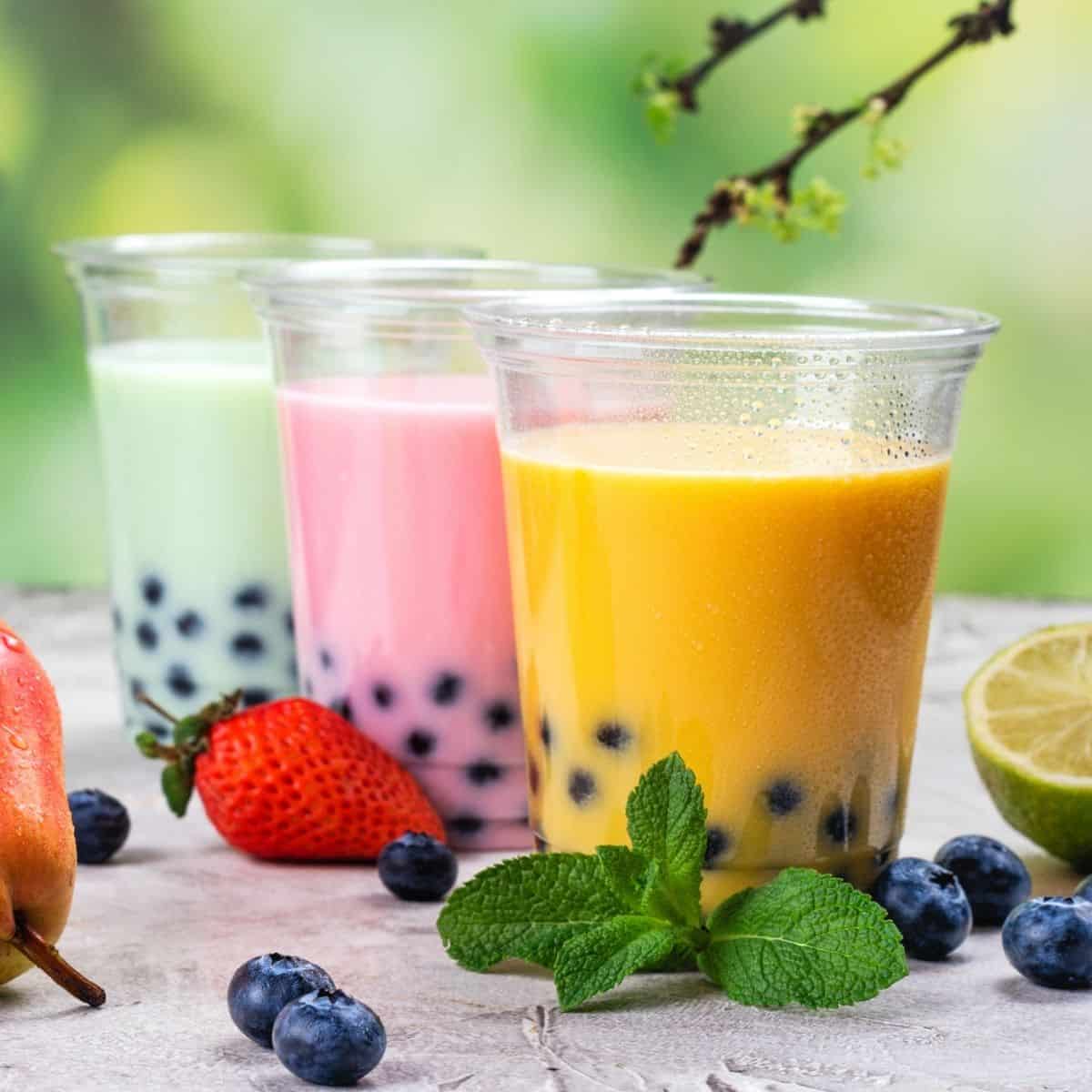 boba tea flavors