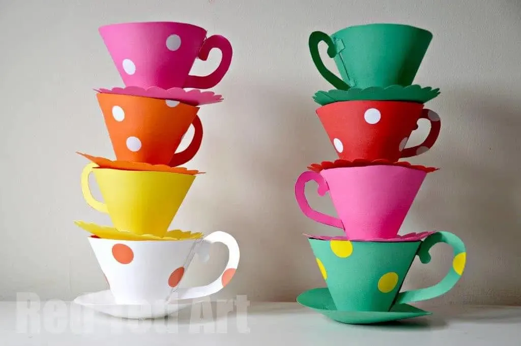 paper teacup printable