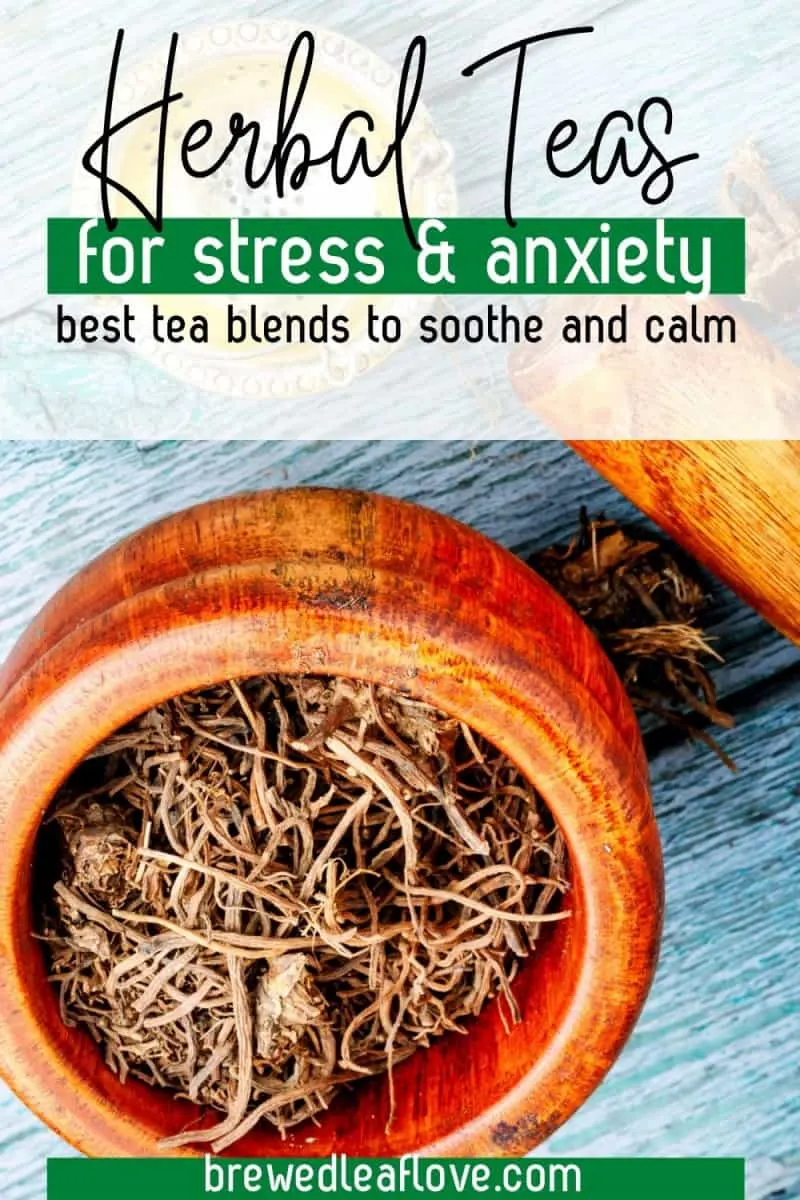 tea for anxiety and stress graphic
