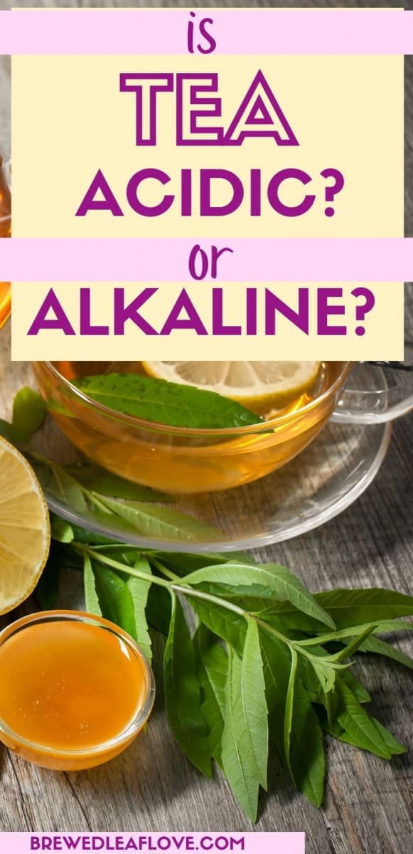 is tea alkaline graphic