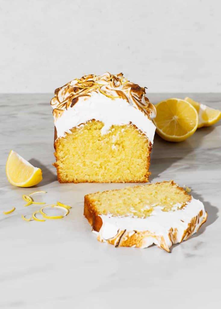 lemon tea party cake