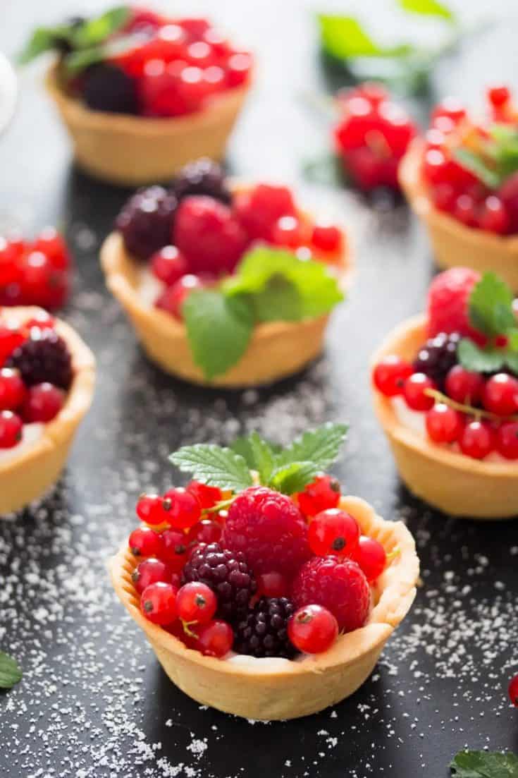 15 Delicious & Elegant Mini Desserts For A Tea Party - Brewed Leaf Love