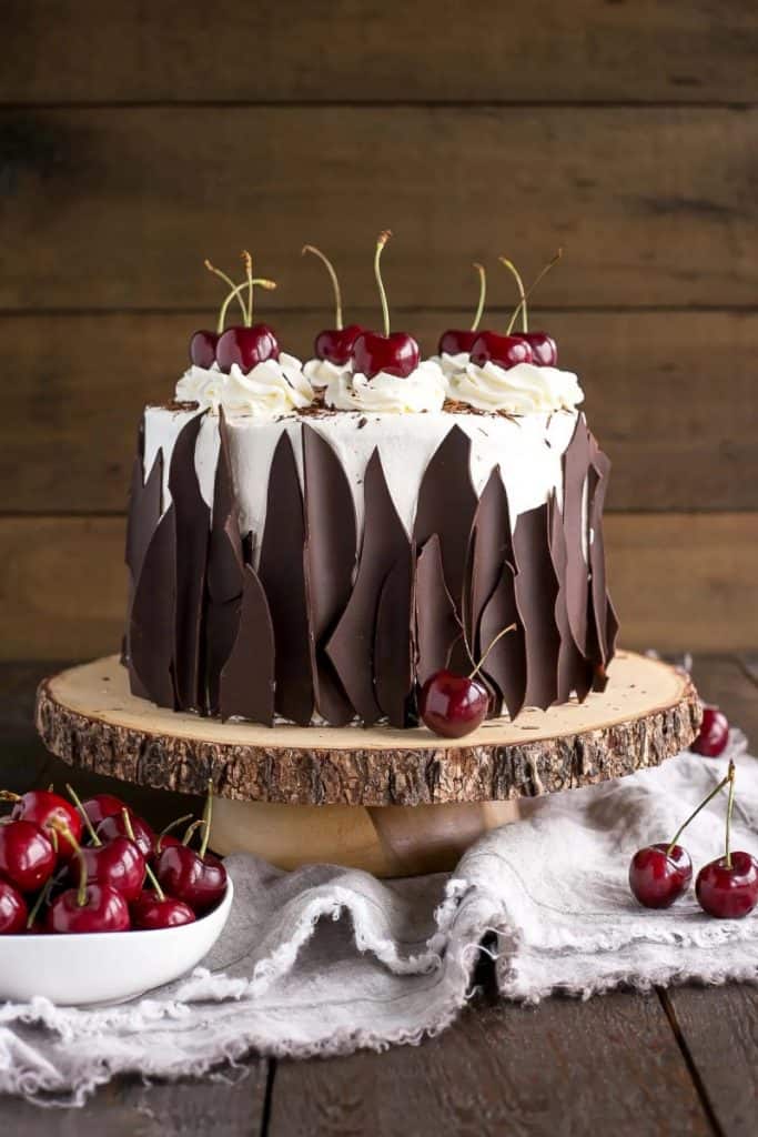 Black Forest cake tea party