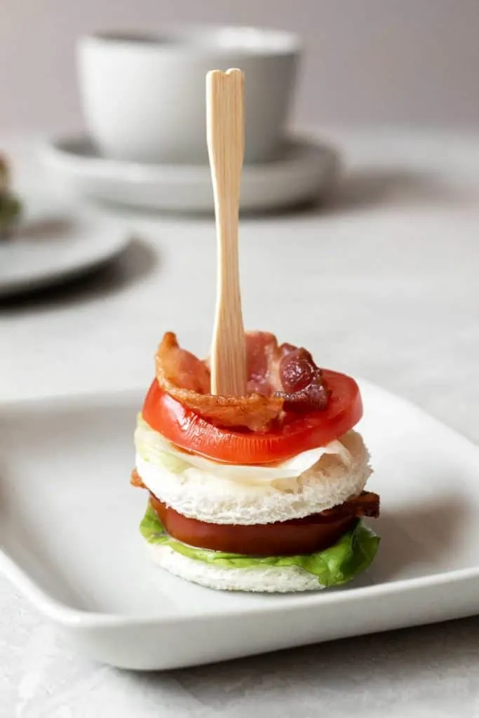 finger sandwich recipes with bacon