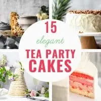 cake ideas for tea party