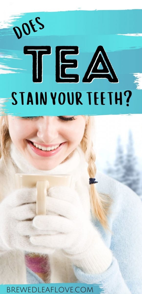 Does tea stain teeth graphic