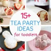 ideas for toddler tea party