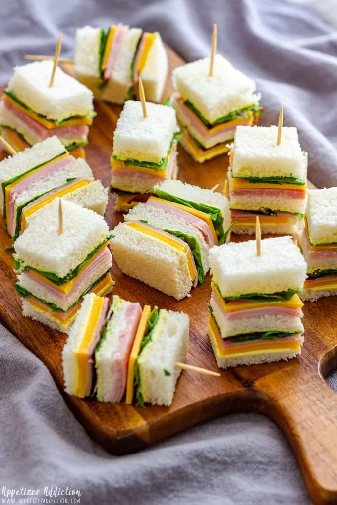 mini finger sandwiches for parties