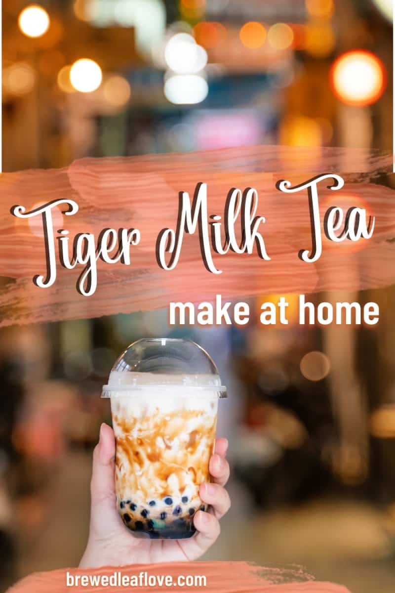 what is tiger milk tea graphic