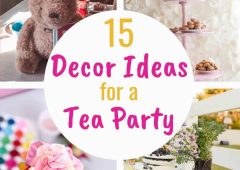 Fun & Festive Ideas for Tea Party Decorations