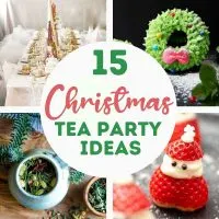 ideas for a Christmas tea party