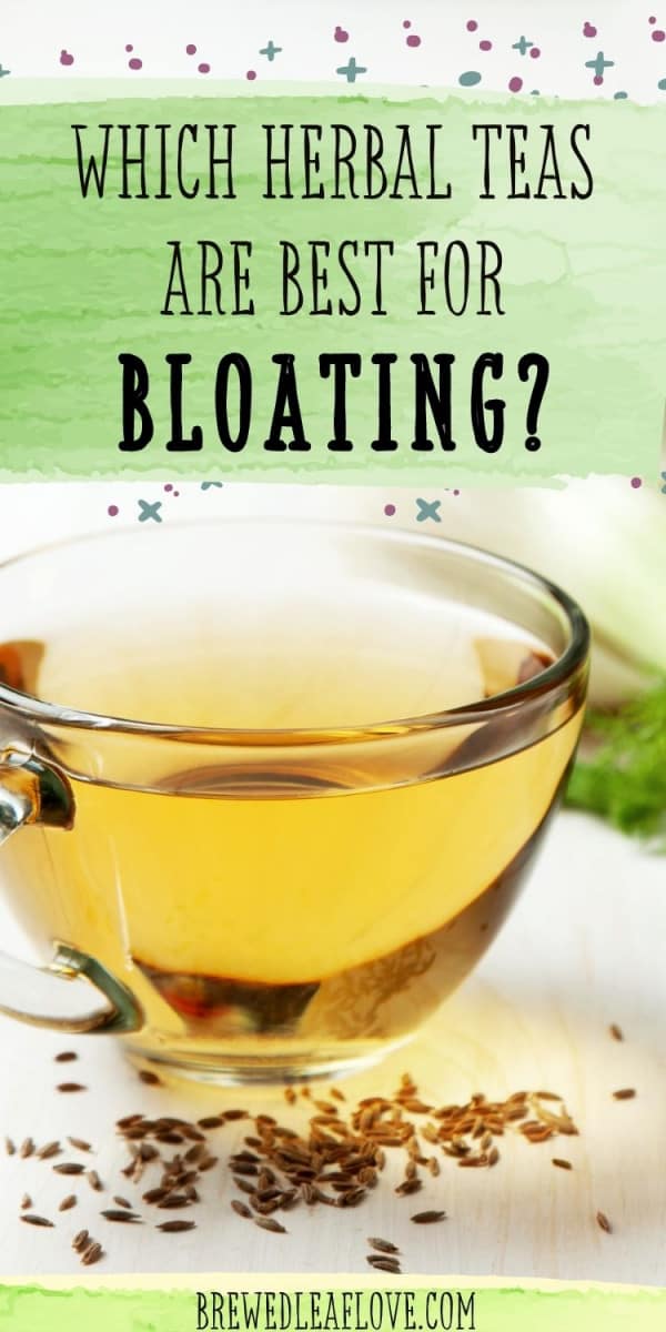what tea is good for bloating graphic