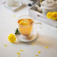 Chrysanthemum Tea is a pale yellow herbal tea