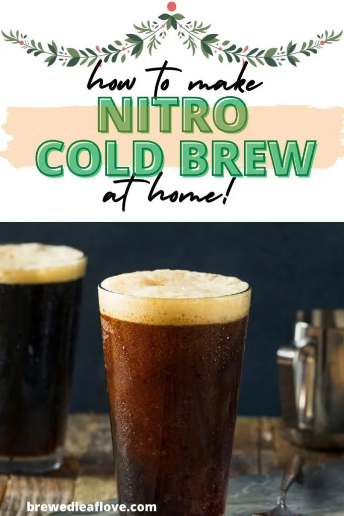 how to make nitro cold brew coffee at home
