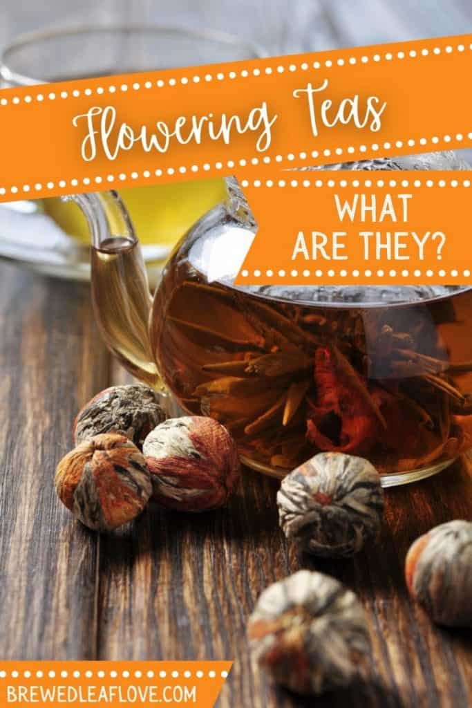 what are flowering teas graphic