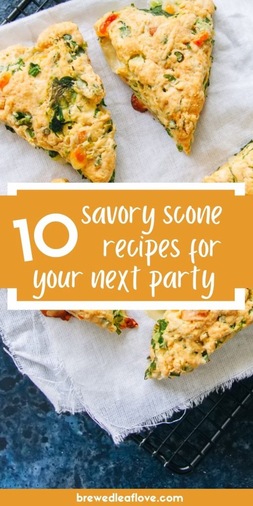 savory scones recipes graphic