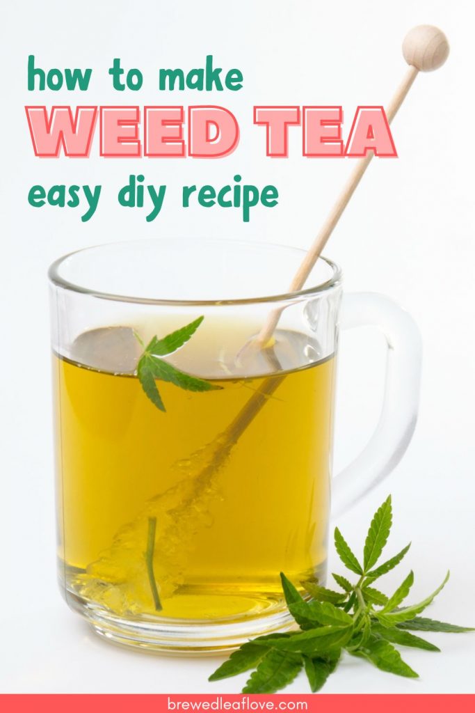 weed tea recipe